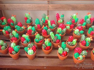 como hacer un jardin con cactus y piedras 300x224 - How to paint cactus rocks