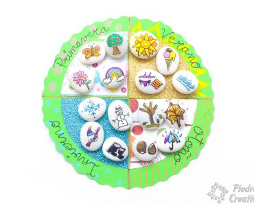 Manualidades estaciones en PiedraCreativa