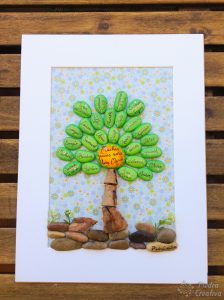 arbol de piedras para profe con nombres 224x300 - Tree painted rock to remember