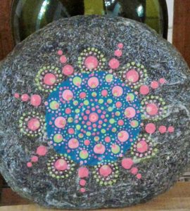 Mandala de Turmalina en PiedraCreativa